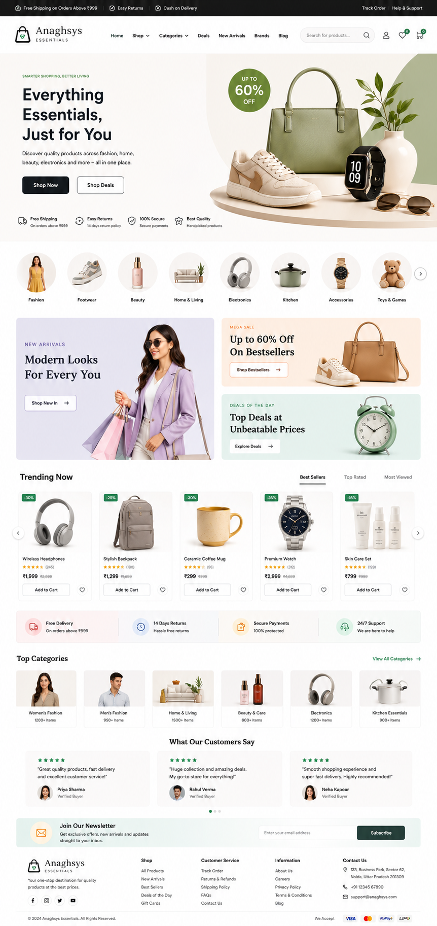 E‑Commerce Multi Vendor screenshot 1